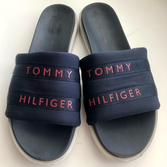 Women’s Tommy Hilfiger Slides - Picture 2 of 2